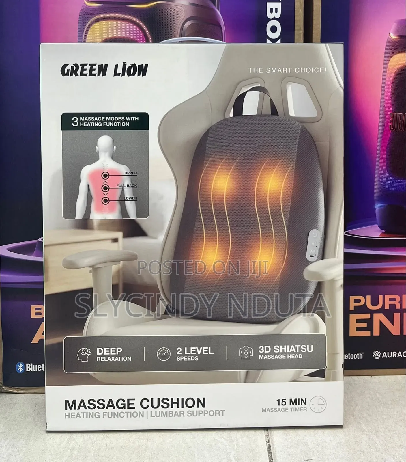 Green Lion Massage Cushion