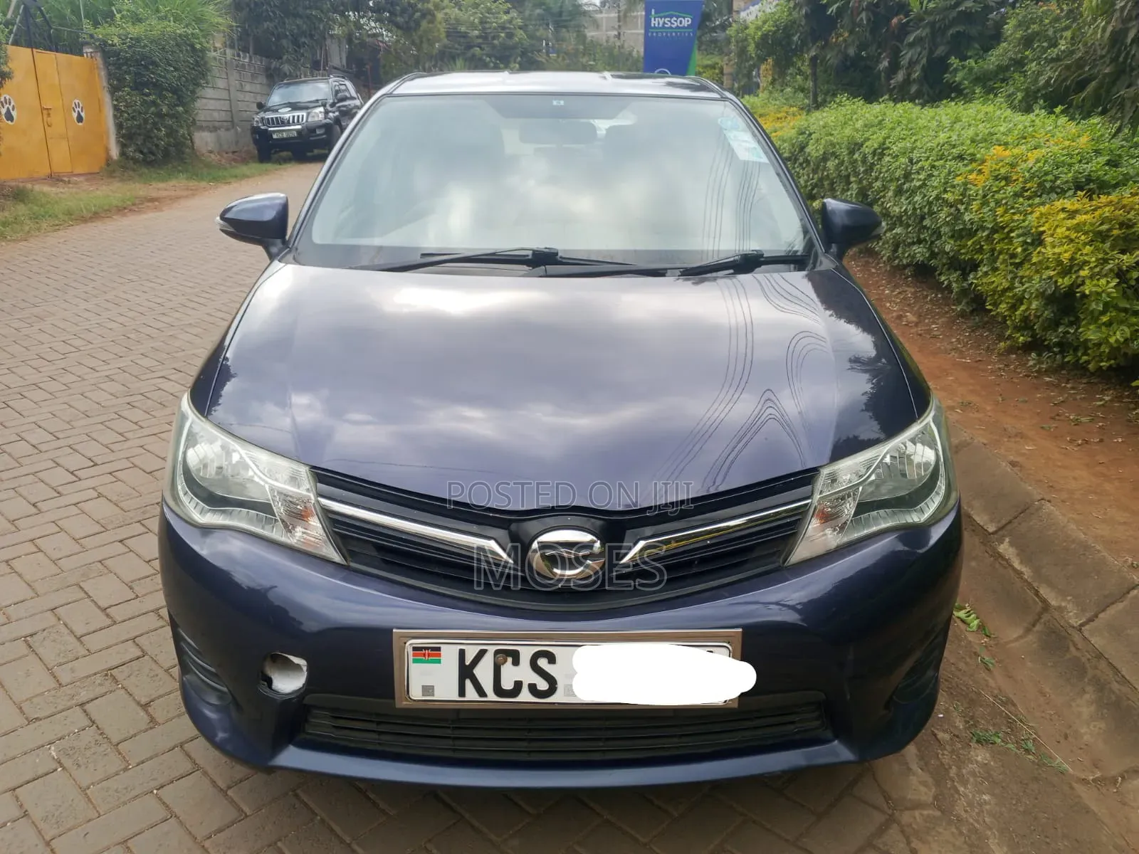 Toyota Corolla Fielder 2013 Blue