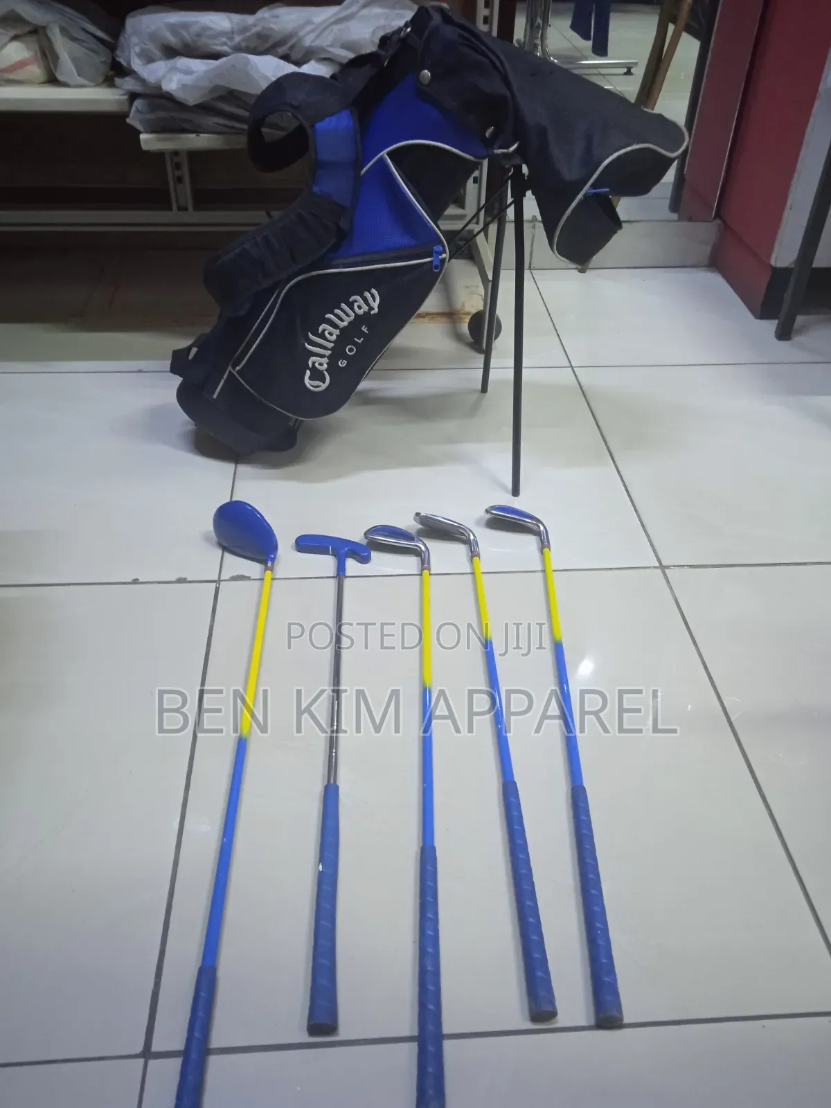 Callaway Junior Golf Kit 3-9 Years 5 Irons and Bag