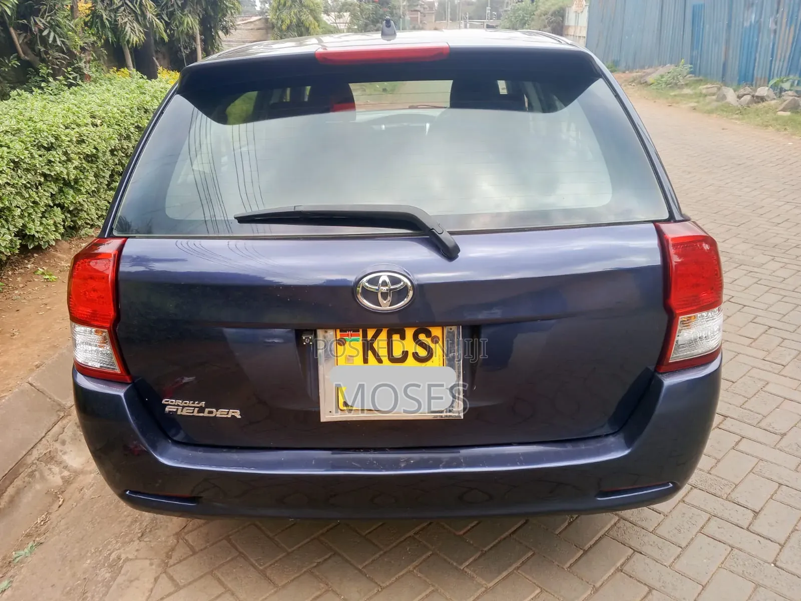 Toyota Corolla Fielder 2013 Blue