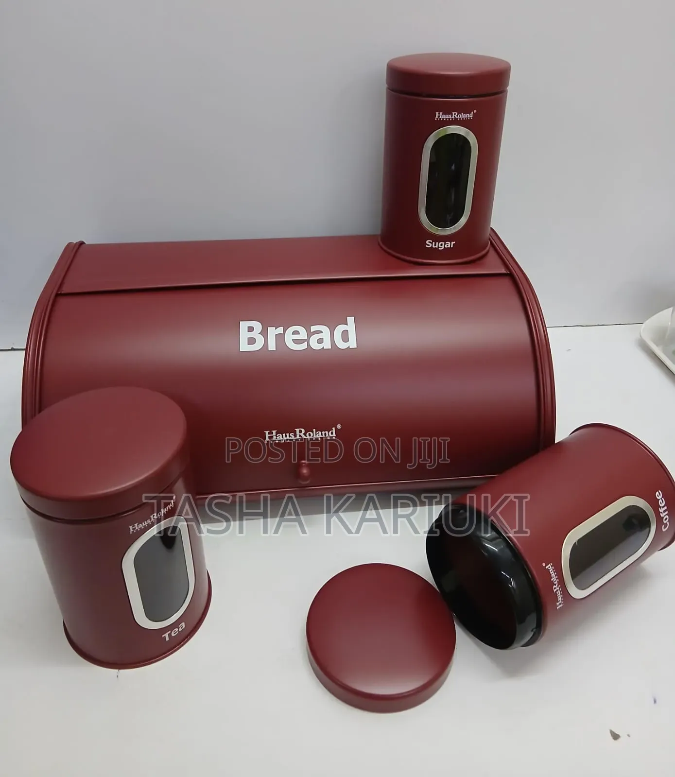 Unique Bread Storage Bread Bin With Canisters