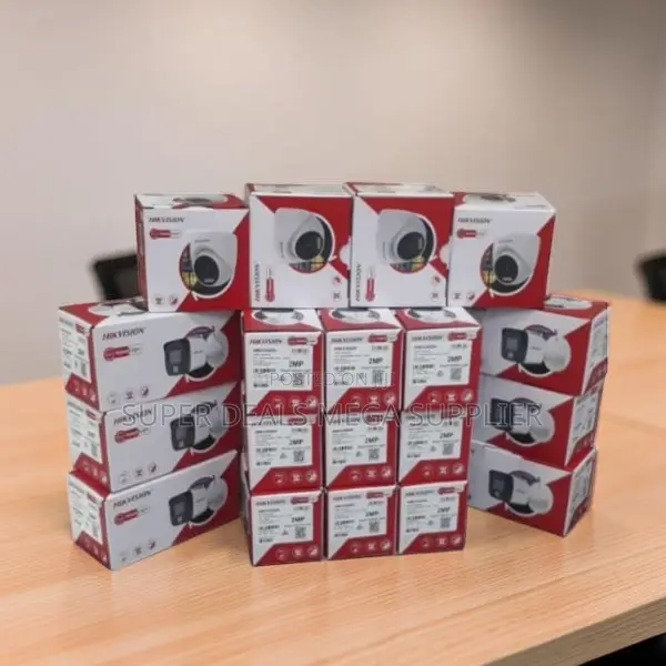 Factory Prices 2MP Hikvision Smart Hybrid Color Night Vision Cameras