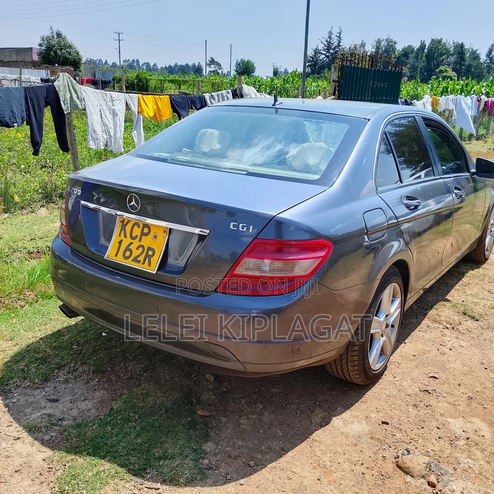 Mercedes-Benz C200 2010 Gray