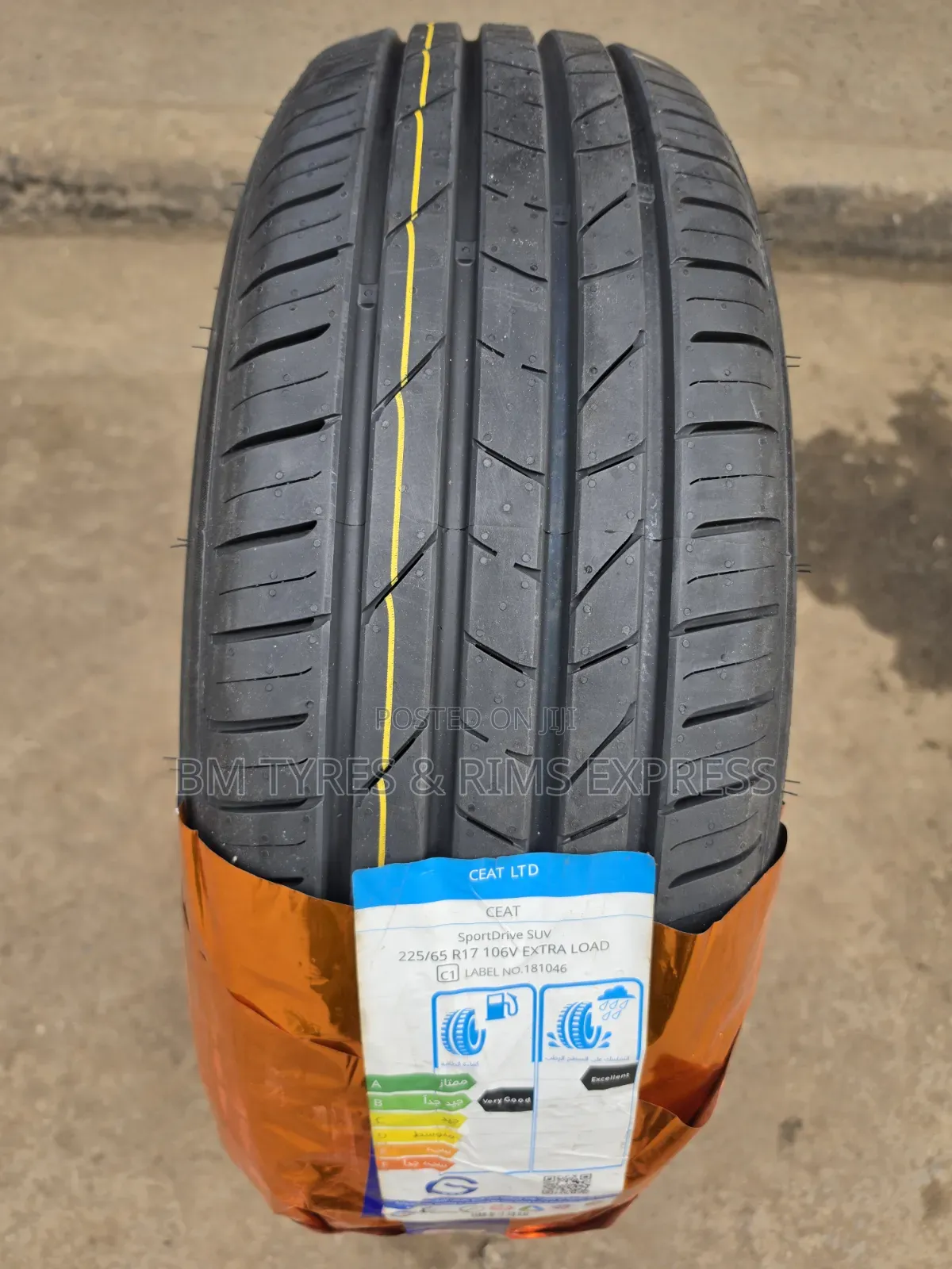 225 /65 R17 Ceat Tires (Highway)