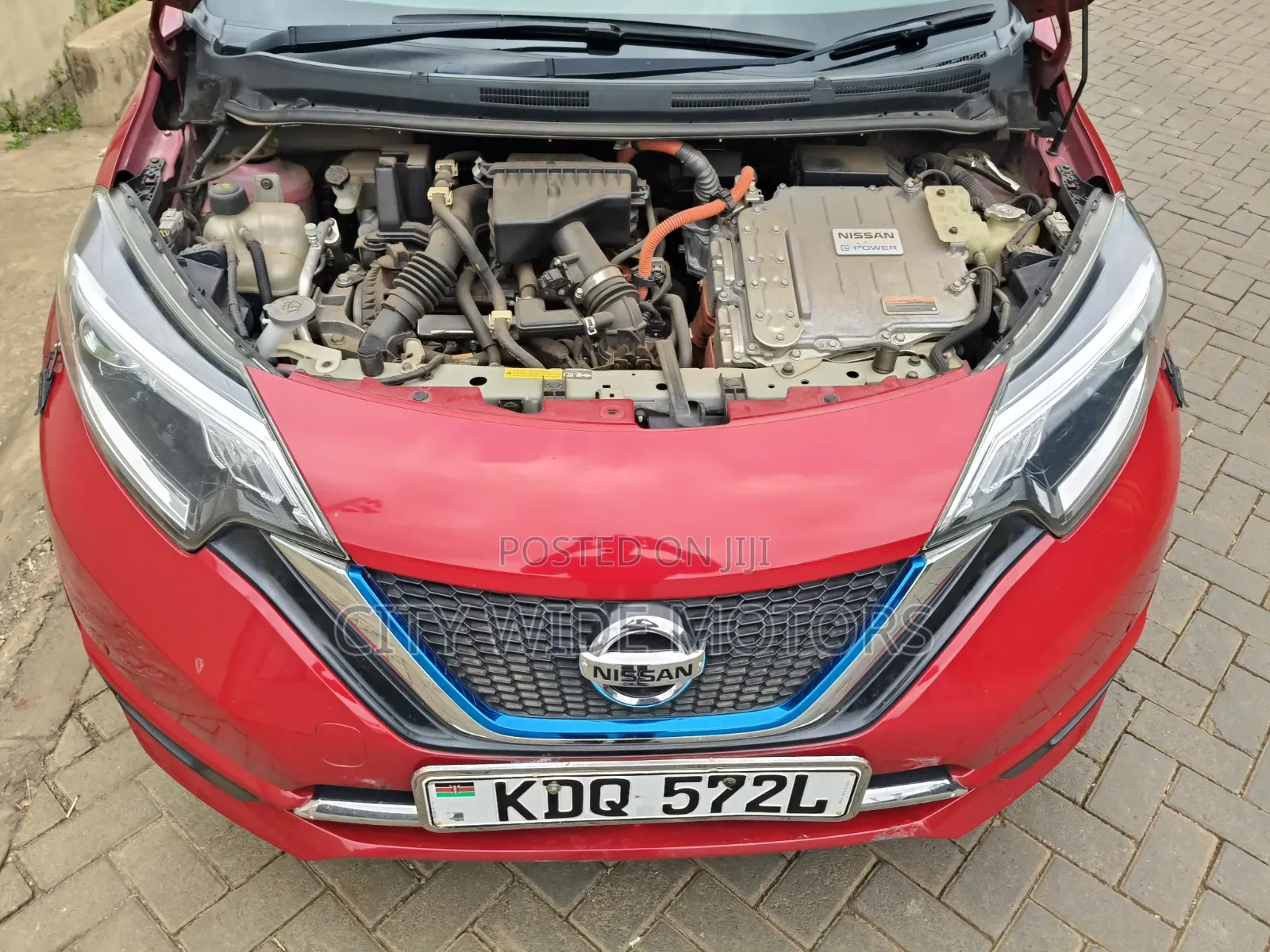 Nissan Note 2017 Red