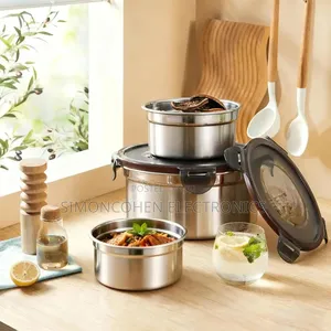 3pcs Stainless Steel Lunchbox Set