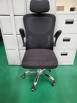Mesh Ergonomic Chair With Flip-Up Arms