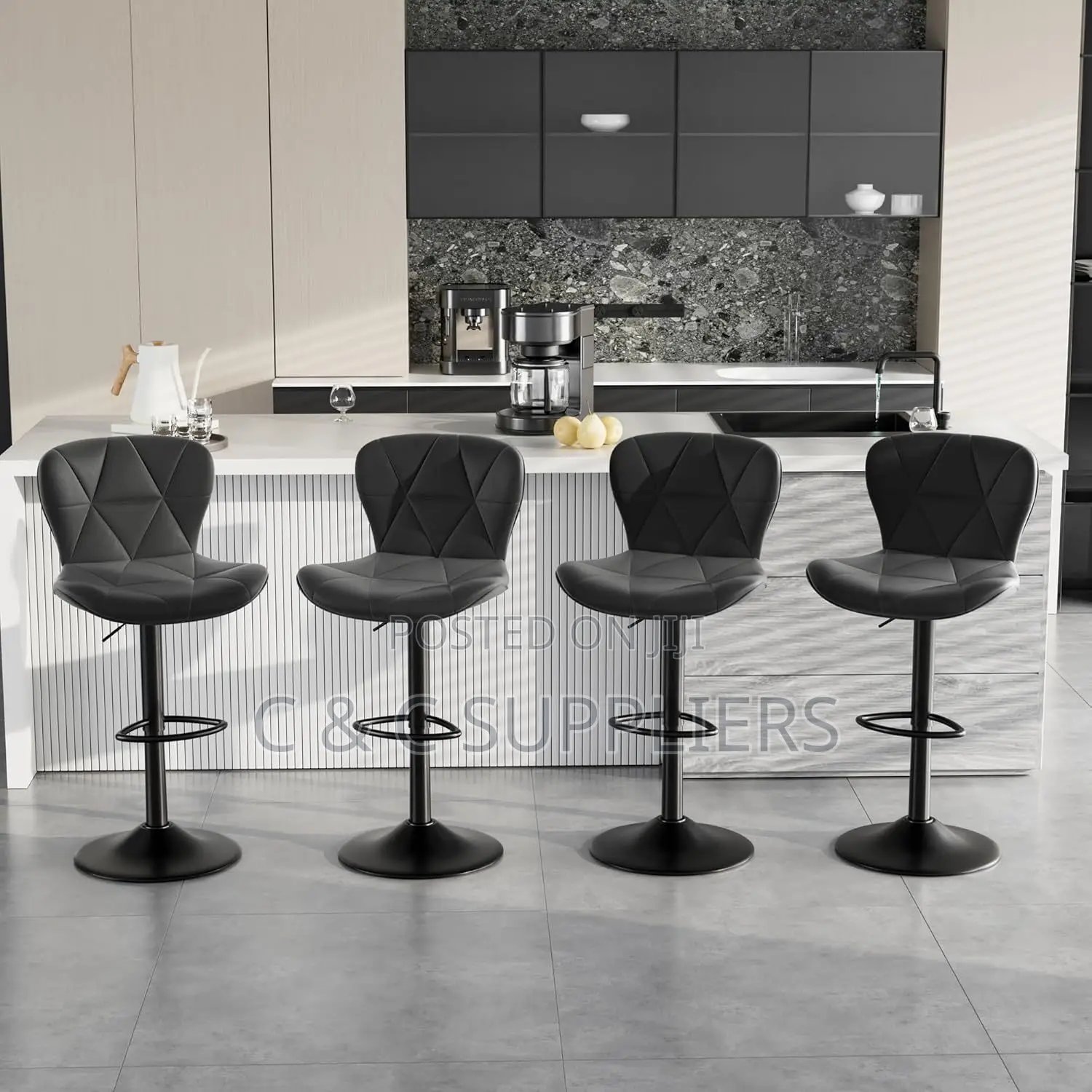 Bar-Height Kitchen Stool