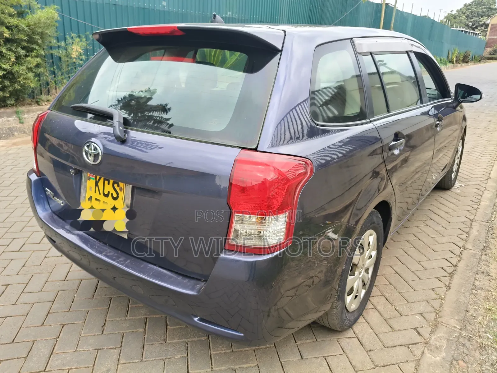 Toyota Corolla Fielder 2012 Purple