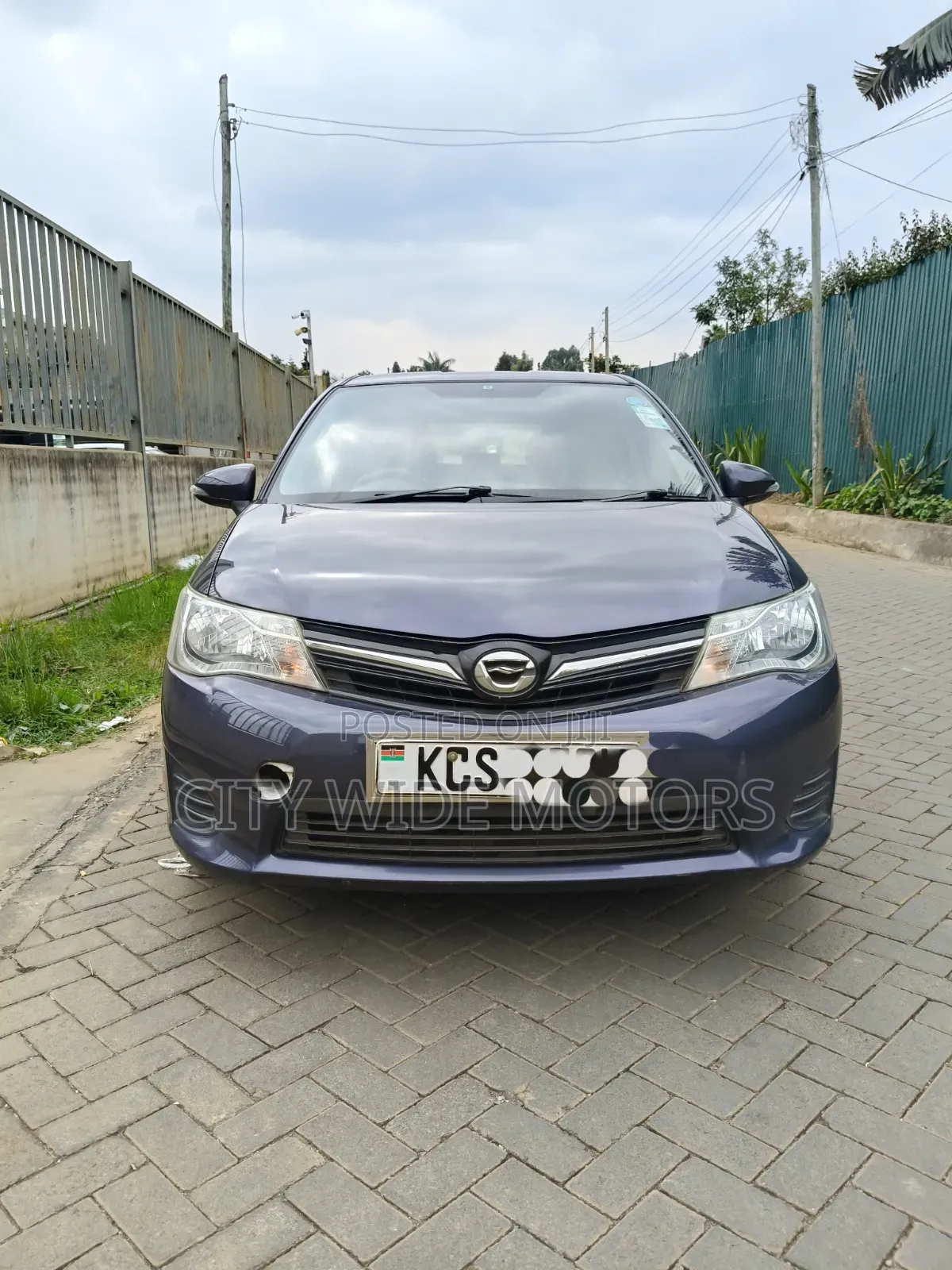 Toyota Corolla Fielder 2012 Purple