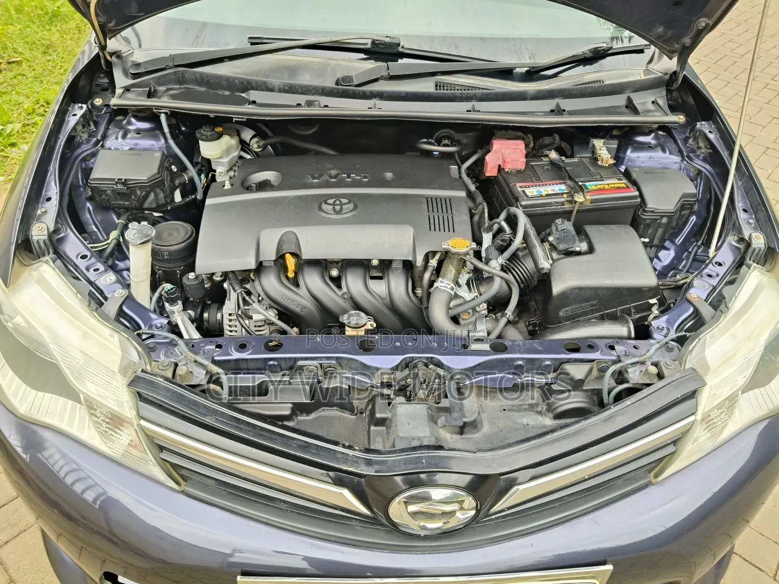 Toyota Corolla Fielder 2012 Purple