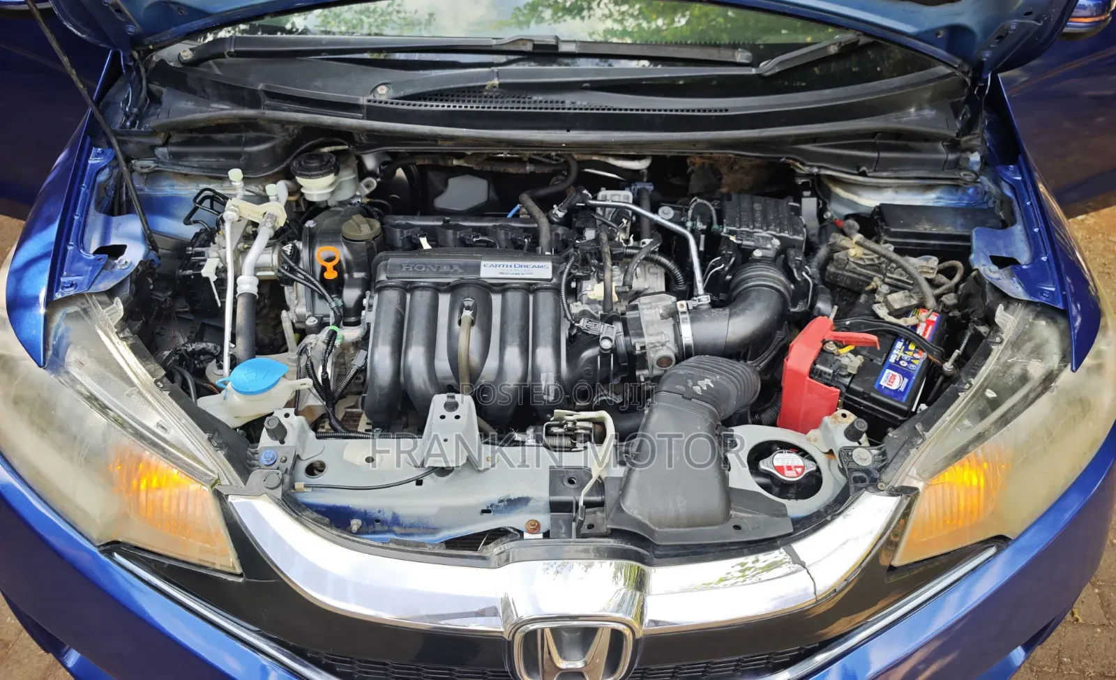 Honda Fit 2015 Blue