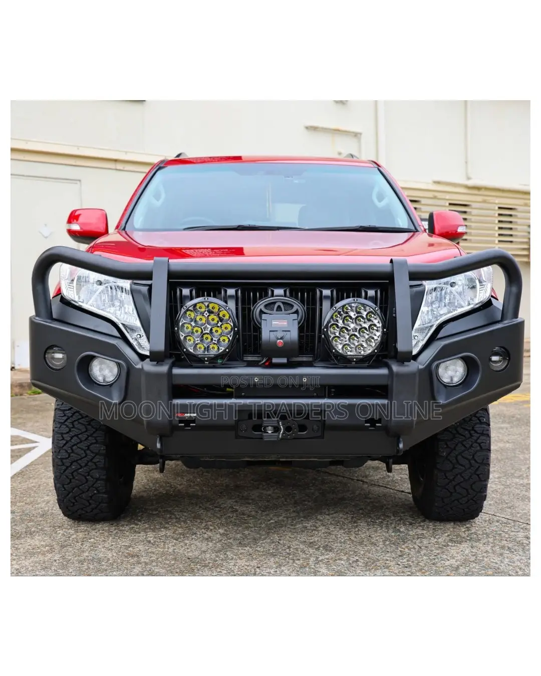 Land Cruiser Prado FJ150 Steel Bull Bar (Tear Drop)