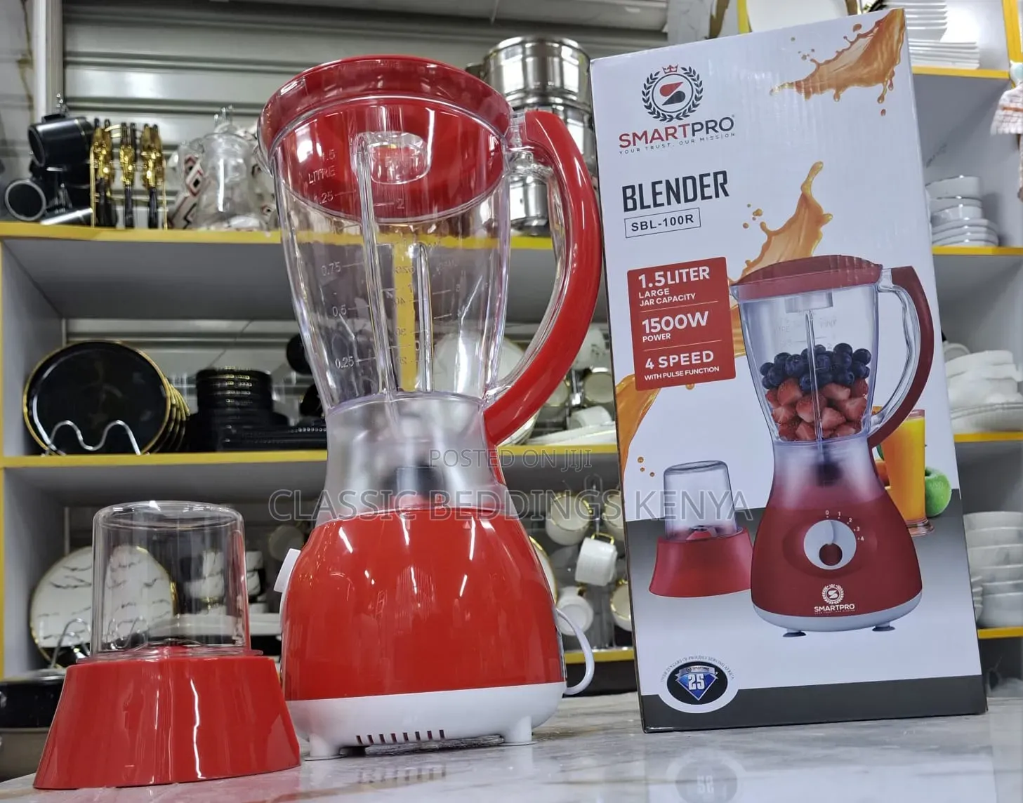 Smartpro 2in 1 Blender 1.5L
