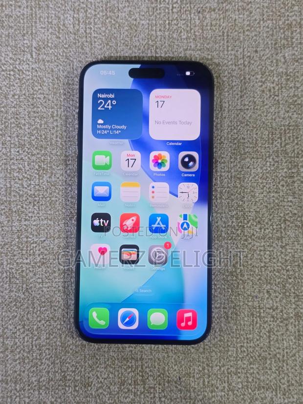 Apple iPhone 15 Pro Max 256 GB Silver - thumbnail 2