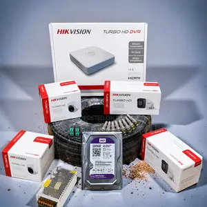 Easy Installation 4 Hikvision 1080P CCTV Cameras Complete System Kit