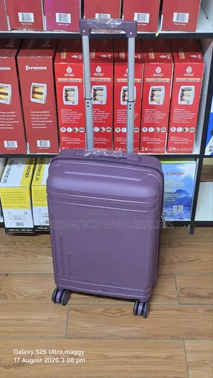 Rubber Medium Suitcase