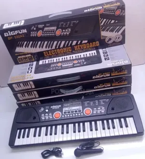 49 Keys Piano With Microphone and Charging Cable