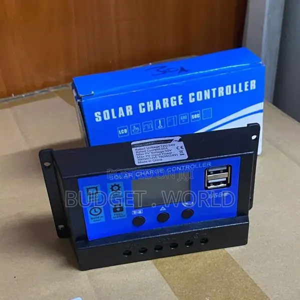 30A PWM Solar Panel Battery Regulator