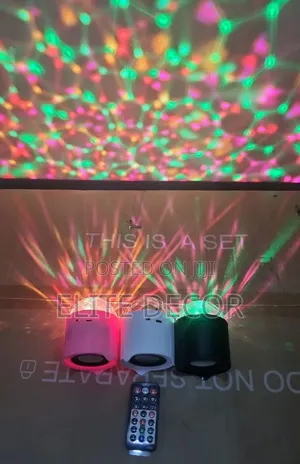 Rechargeable Portable Bluetooth Speaker Mini Music Magic Lamp – 6w