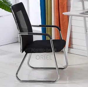 Office Chair : Aluminium Frame Visitor Waiting Chair