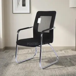 Office Chair : Aluminium Frame Visitor Waiting Chair