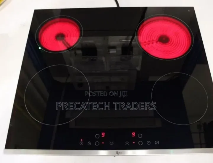 Roch 4 Burner Electric Hob – Black Glass