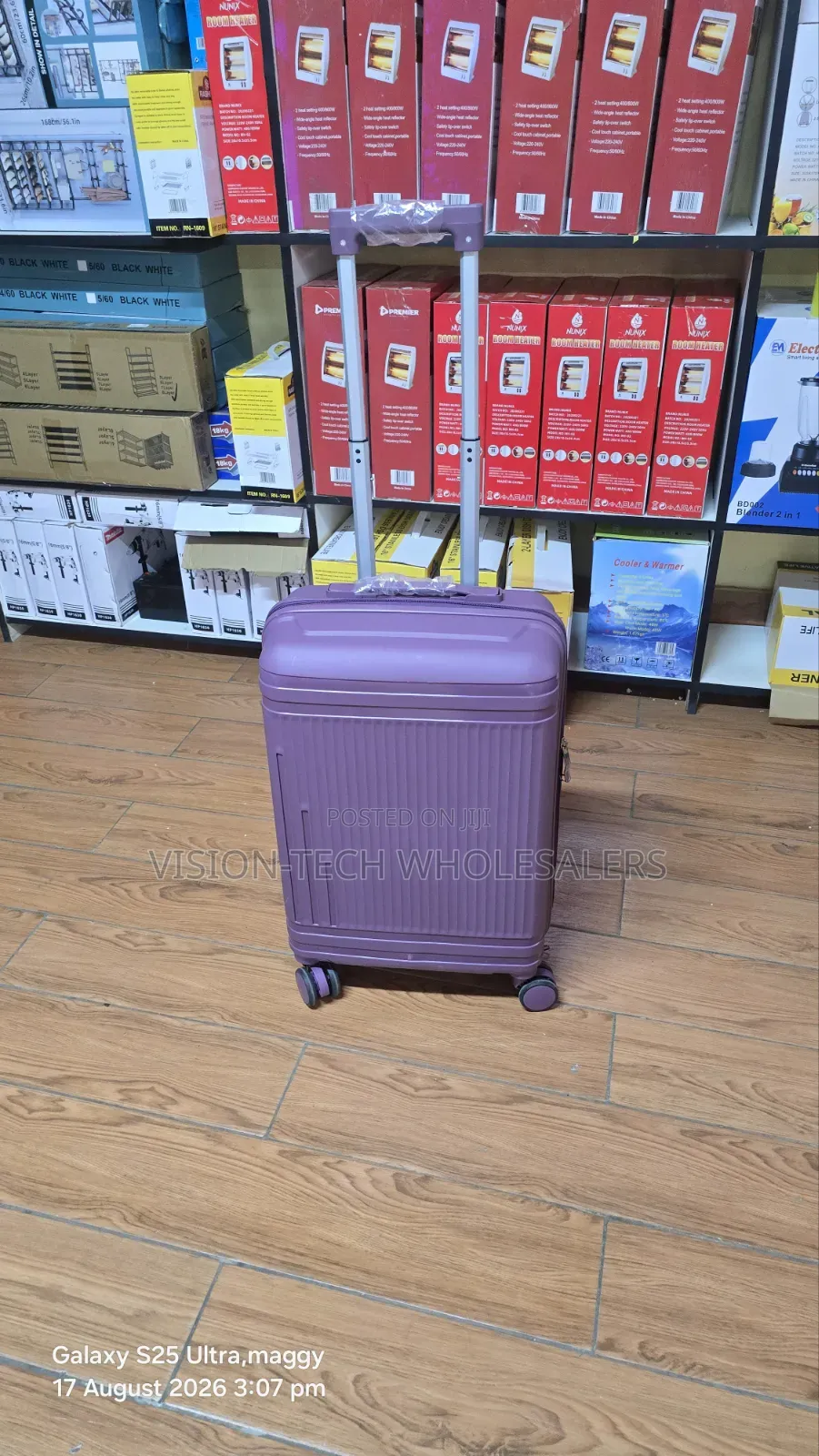 Strong Rubber Suitcase – Quality Travel Bag