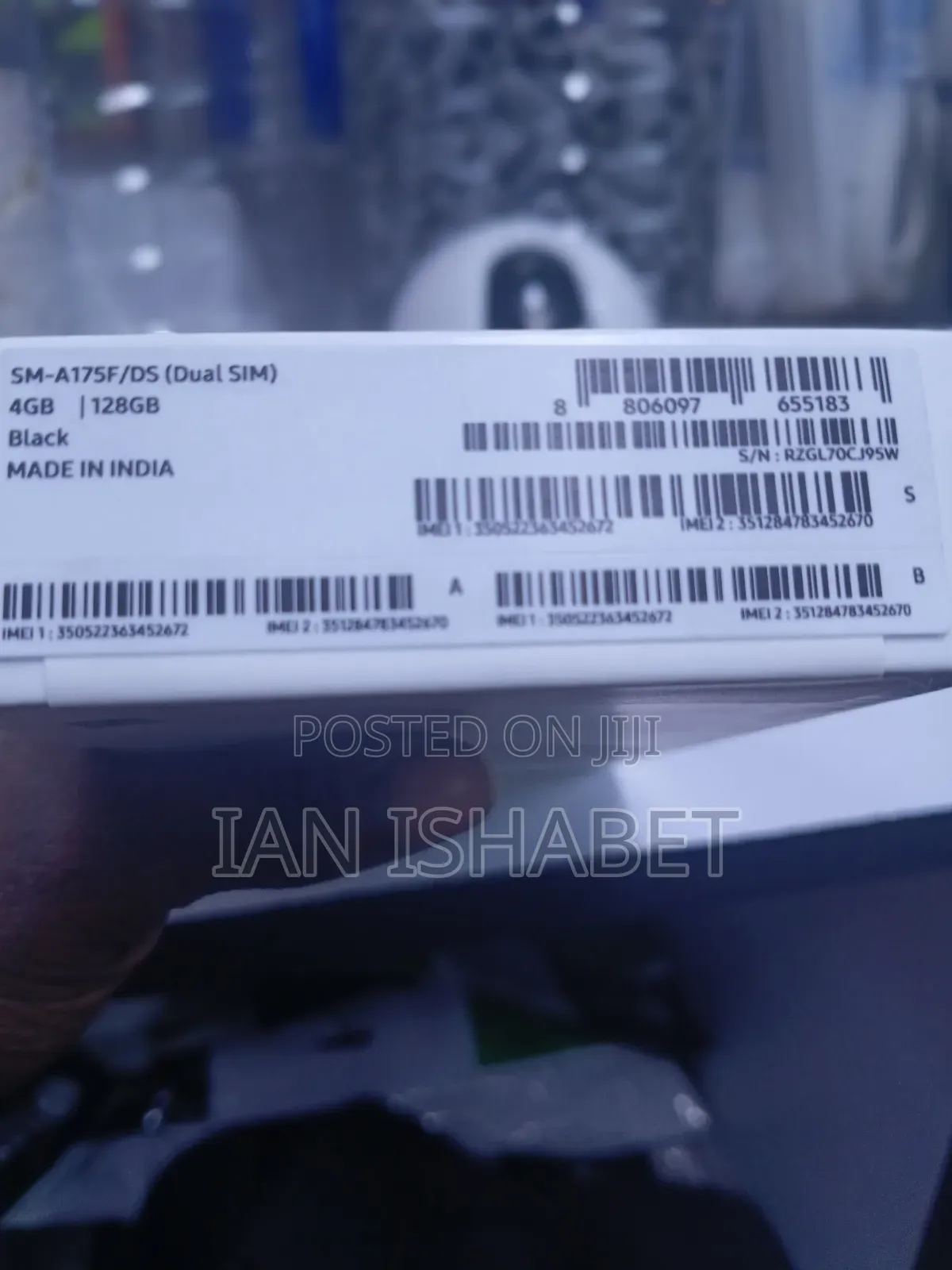 New Samsung Galaxy A17 128 GB Black