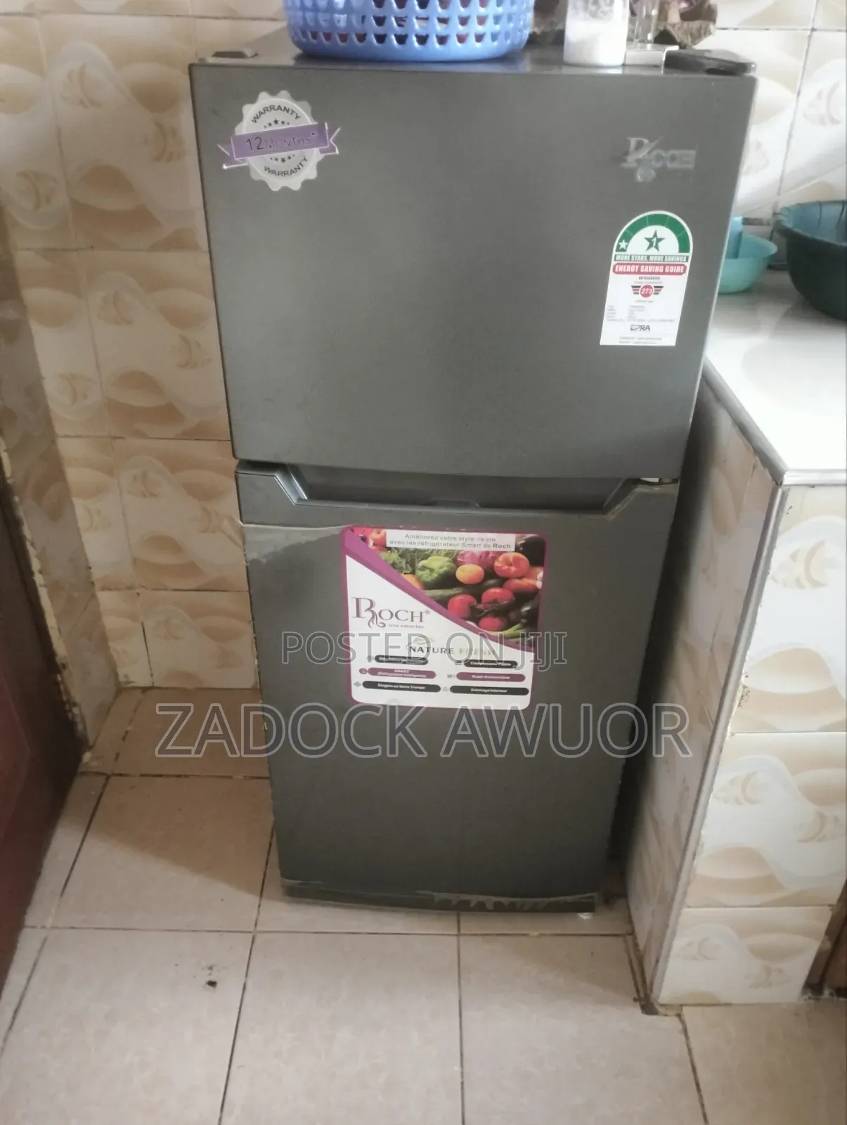 Roch RFR-150dt-4 118l 2-Door Fridge Freezer