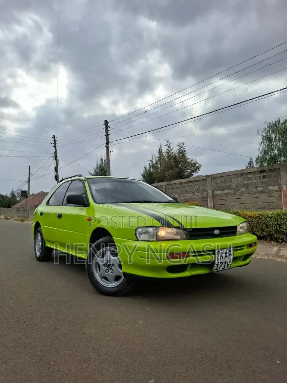 Subaru Impreza Wagon 1995 Green