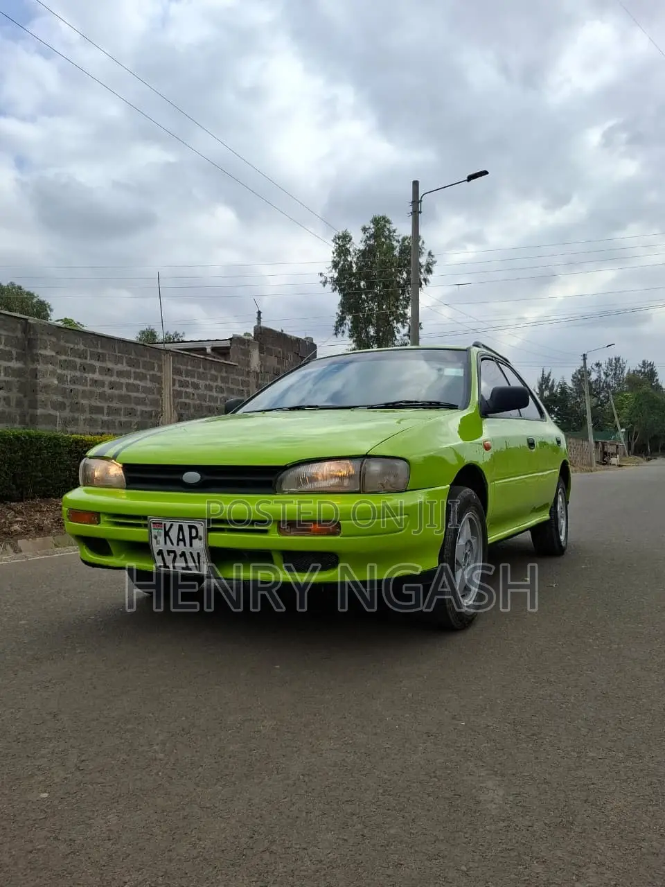 Subaru Impreza Wagon 1995 Green