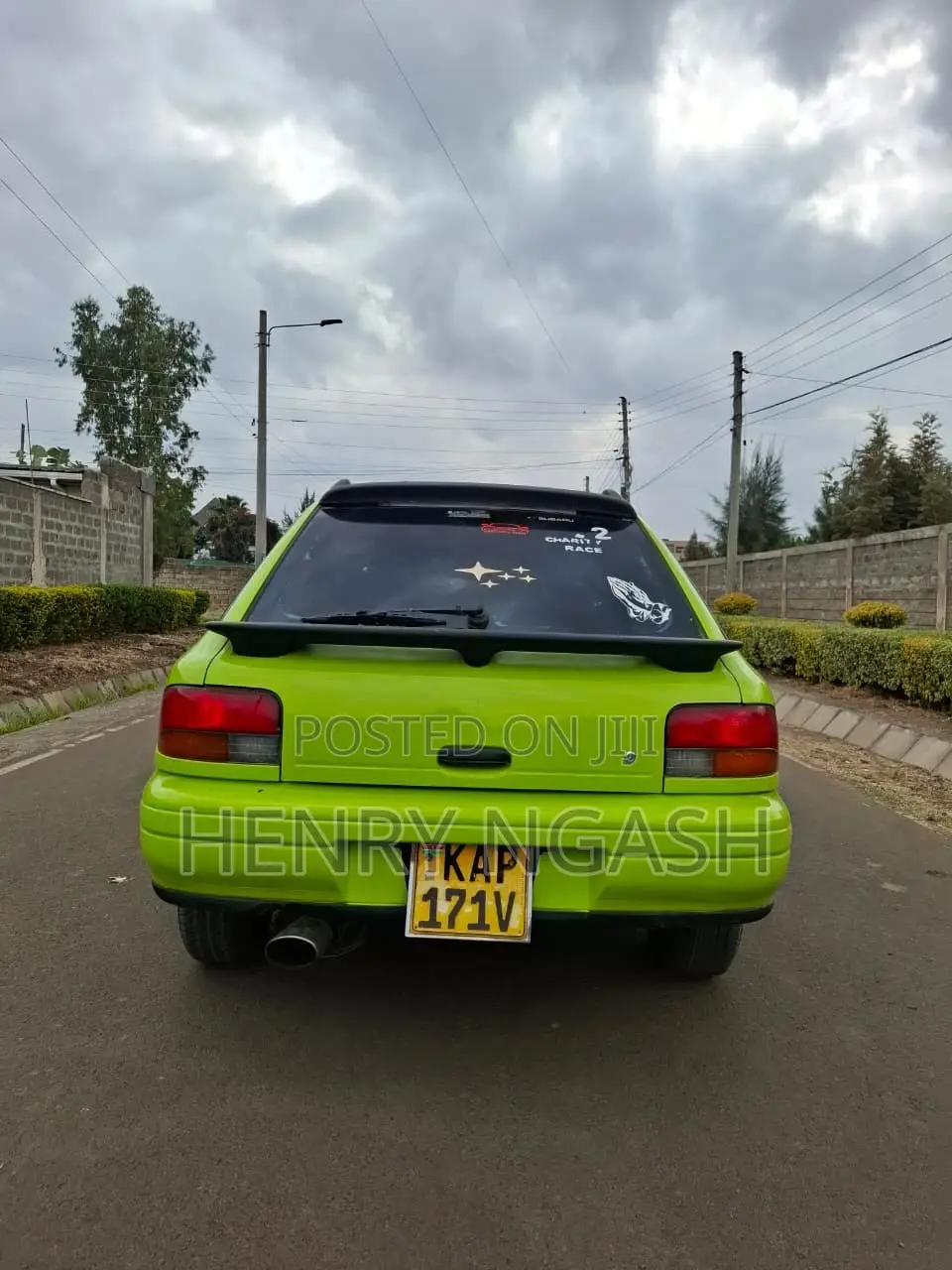 Subaru Impreza Wagon 1995 Green