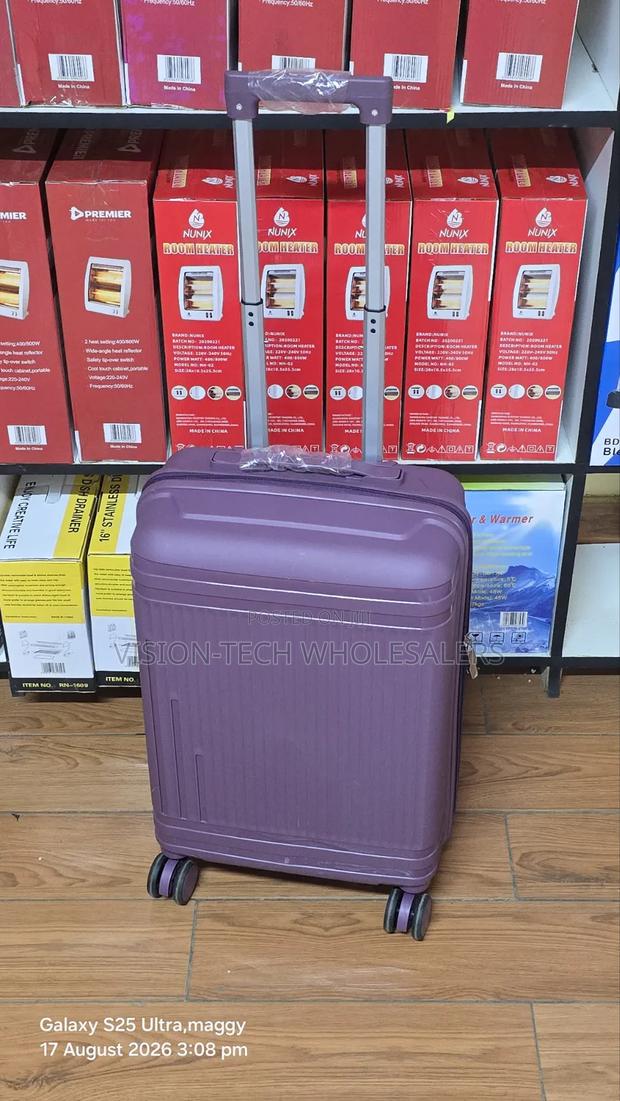 Strong Rubber Suitcase – Quality Travel Bag - thumbnail 2