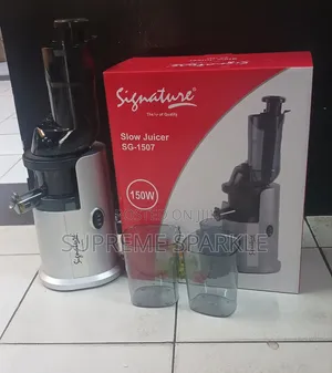 Slow Juicer Signature SG-1507 Cold Press Extractor 150W Silver Black