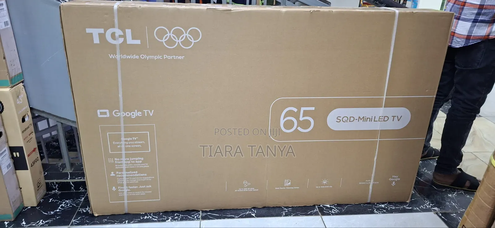 TCL 65 Inch SQD Miniled Google TV