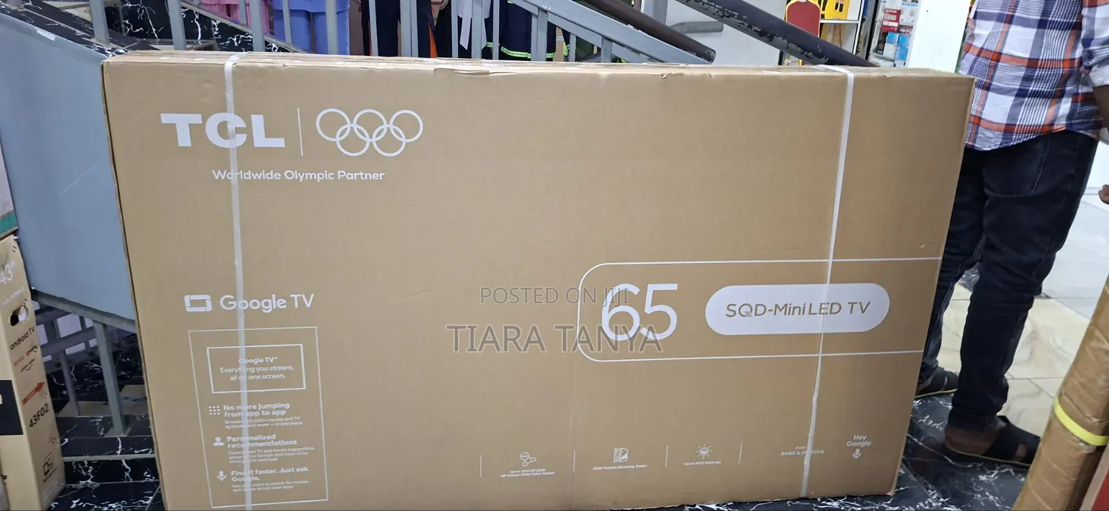 TCL 65 Inch SQD Miniled Google TV