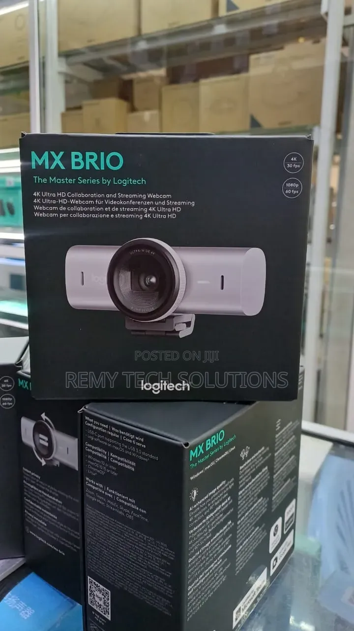 Logitech Mx Brio Webcam || Logitech Mx Brio Webcam