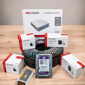 Super Quality 4 Hikvision 1080P CCTV Cameras Complete System Kit
