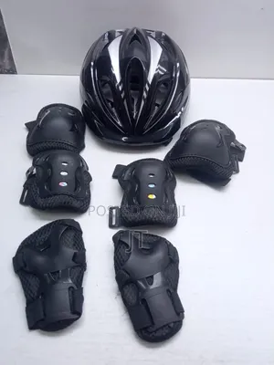 7-in-1 Kids' Protective Gear Set With Hard Helmet