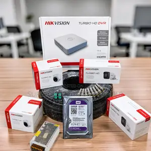 Plug and Play 4 Hikvision 1080P CCTV Cameras Complete System Kit