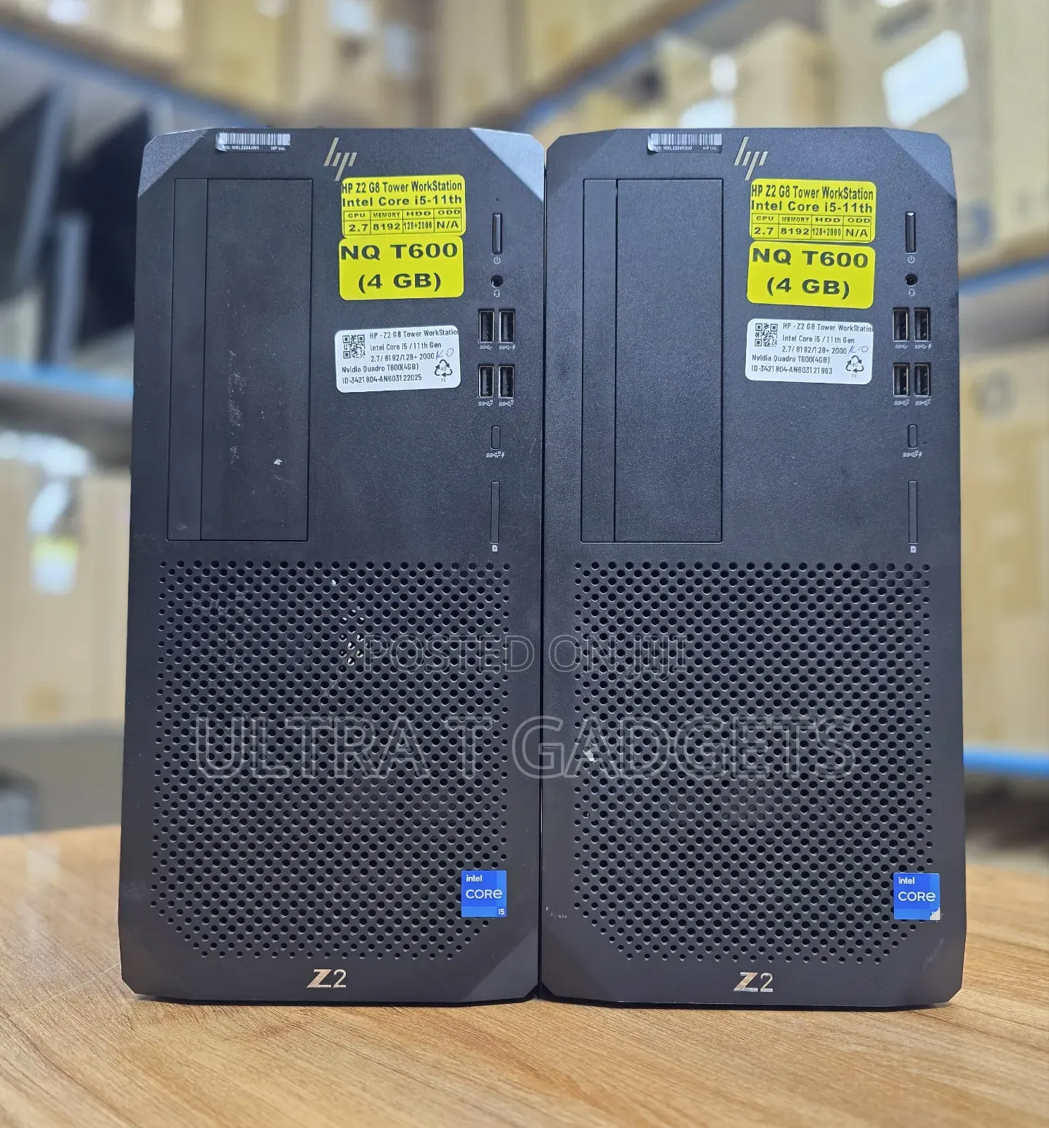 Desktop Computer HP Z2 G4 Tower 16GB Intel Core i5 HDD+SSD 1T