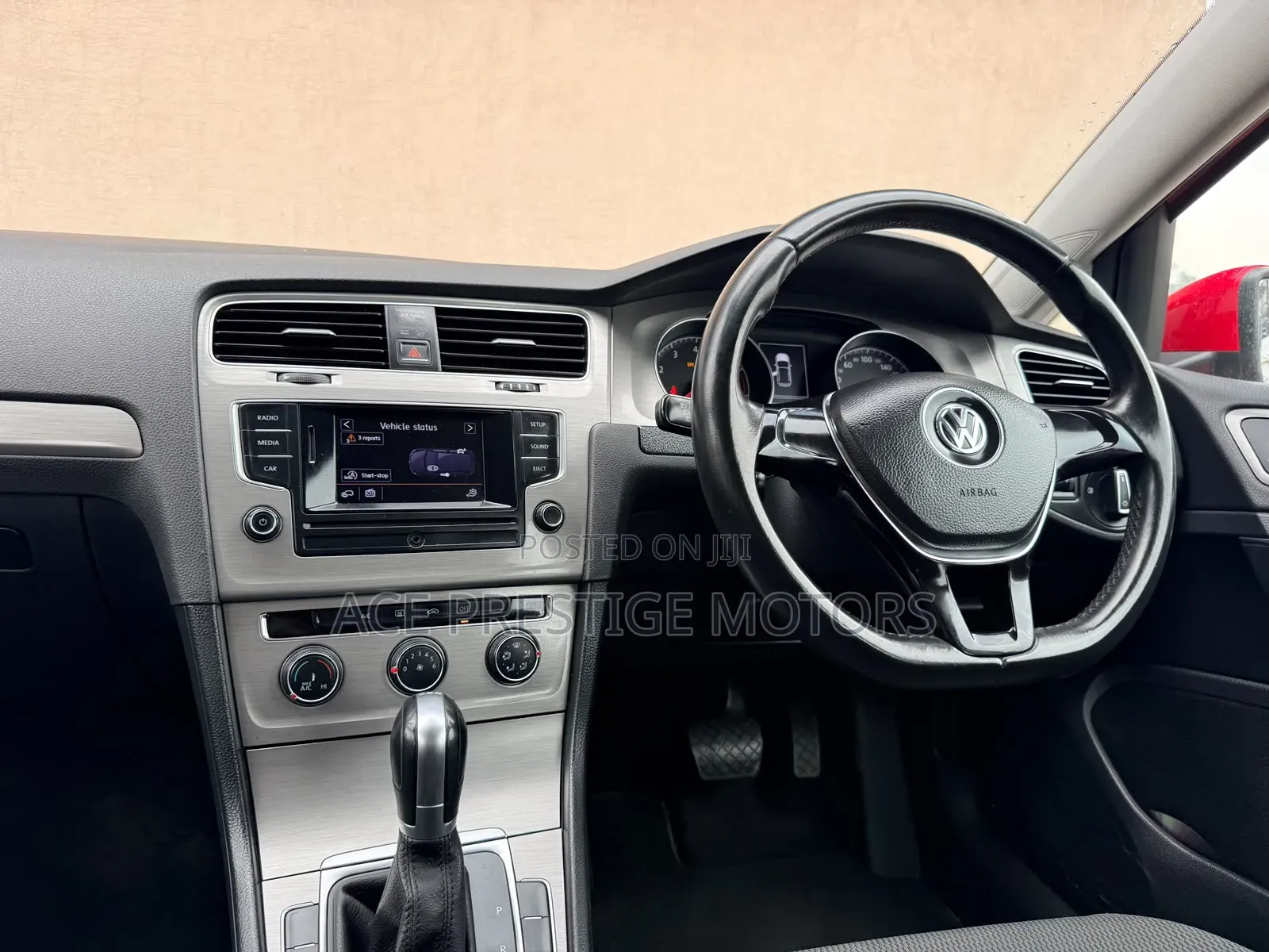 Volkswagen Golf 2016 Red