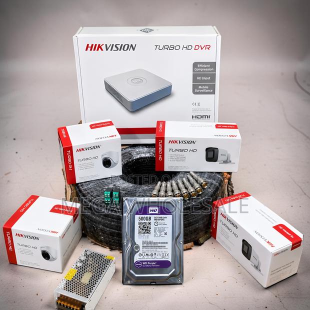 Performance Guaranteed 4 Hikvision 1080P Cameras Complete System Kit