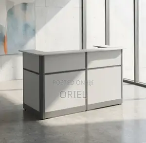 Office Reception Desk : Front Office 1.6m Corporate Reception Desk