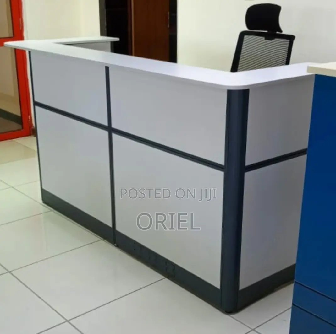 Office Reception Desk : Front Office 1.6m Corporate Reception Desk