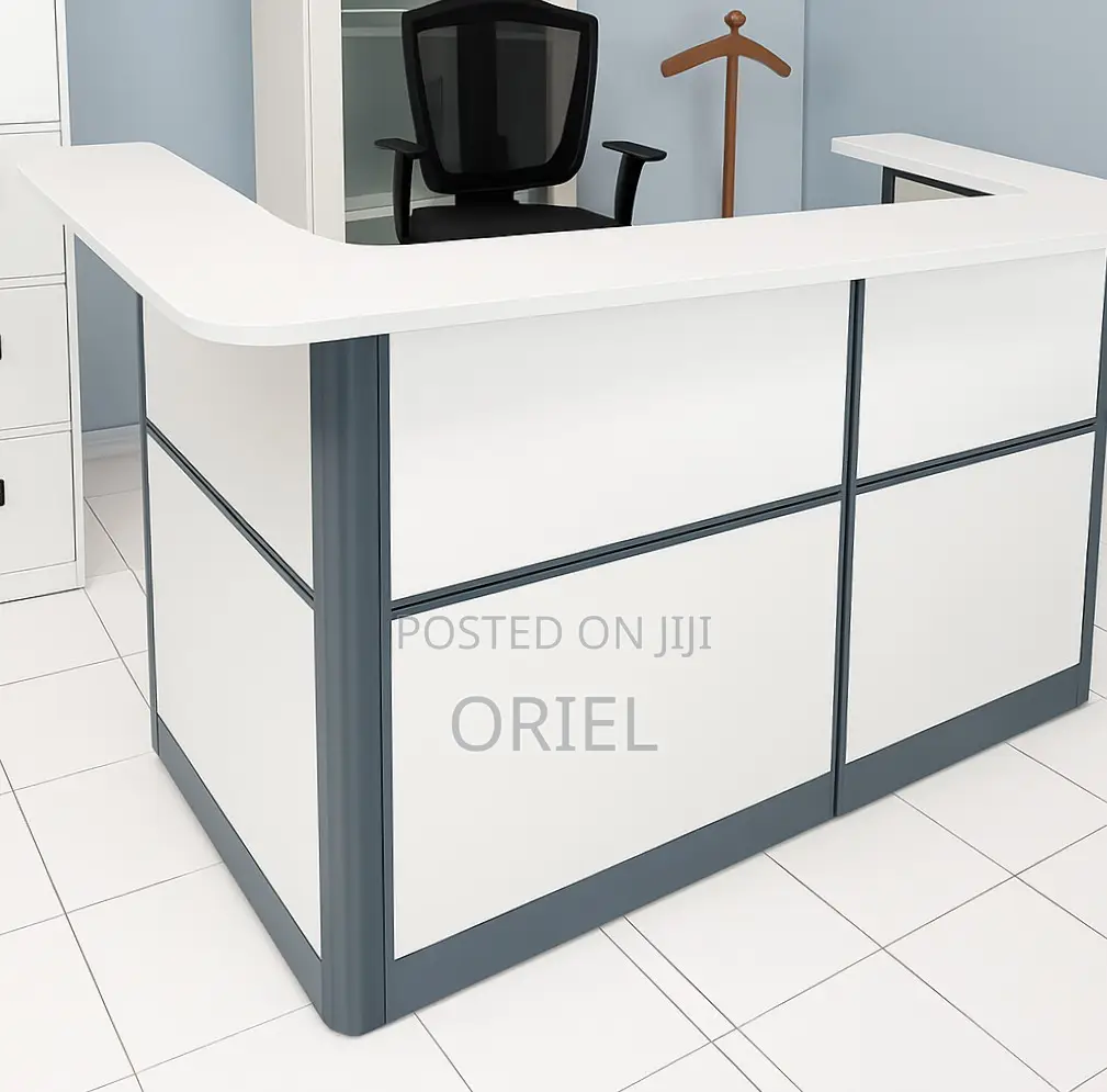 Office Reception Desk : Front Office 1.6m Corporate Reception Desk