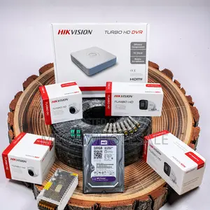Cost-Effective 4 Hikvision 1080P CCTV Cameras Complete System Kit
