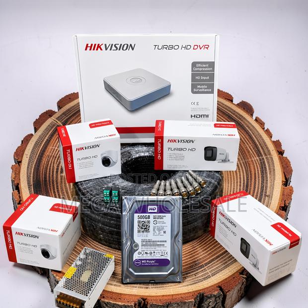 Cost-Effective 4 Hikvision 1080P CCTV Cameras Complete System Kit