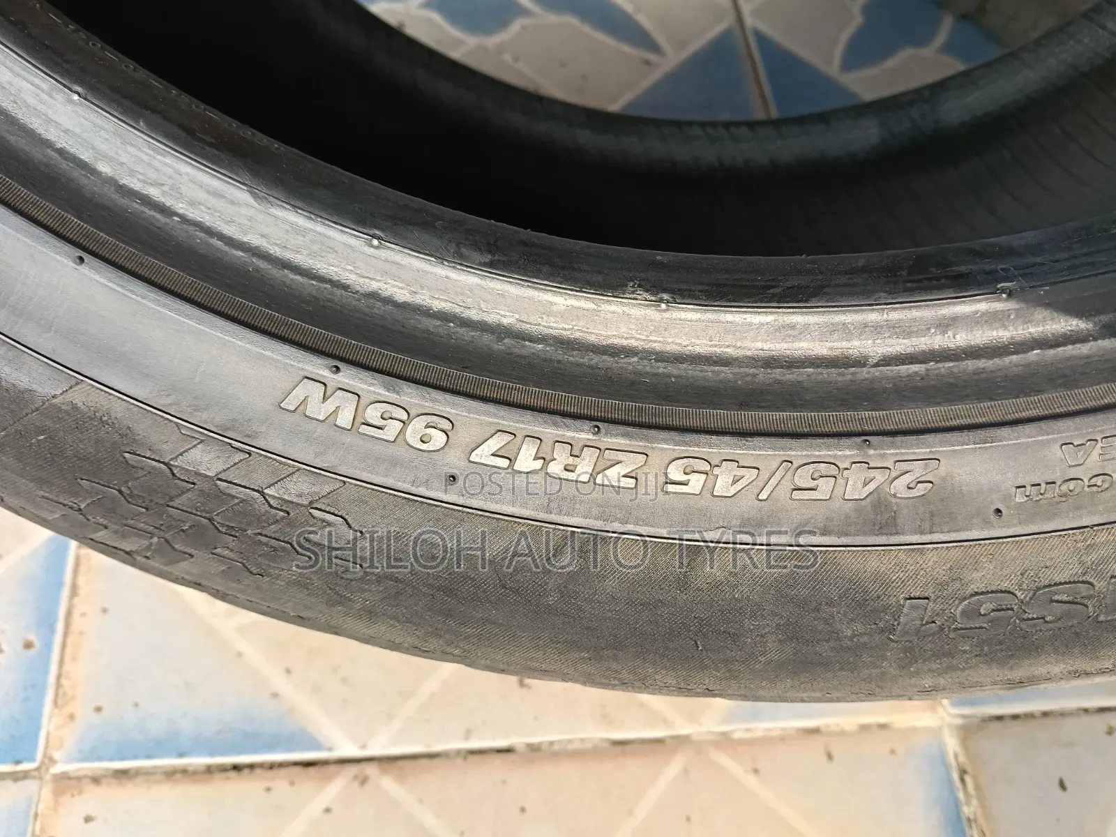 Kumho 245/45r17 Used